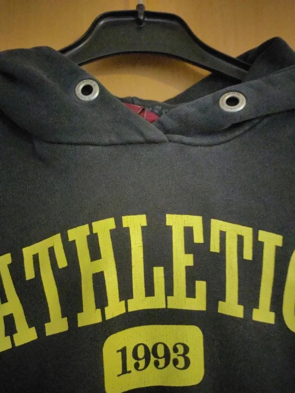 schwarzer Hoddie Gr.S
