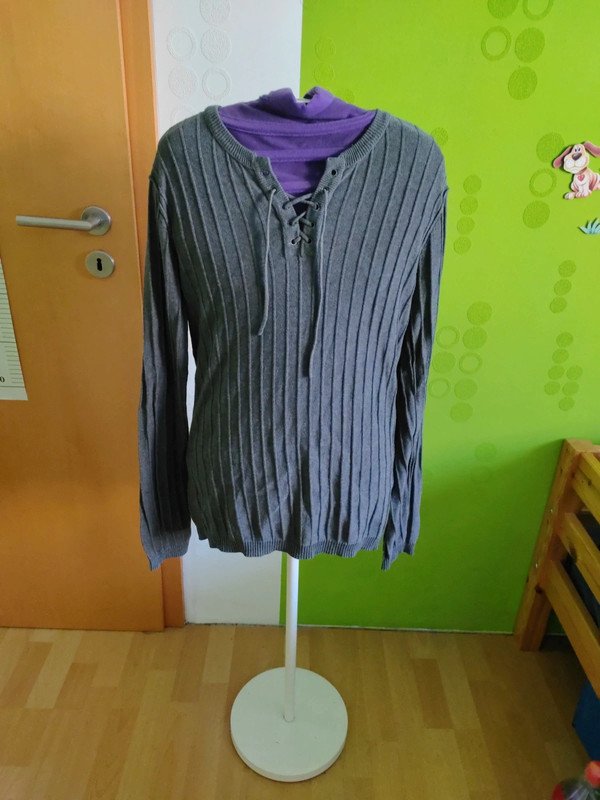  grauer Pullover Gr.S