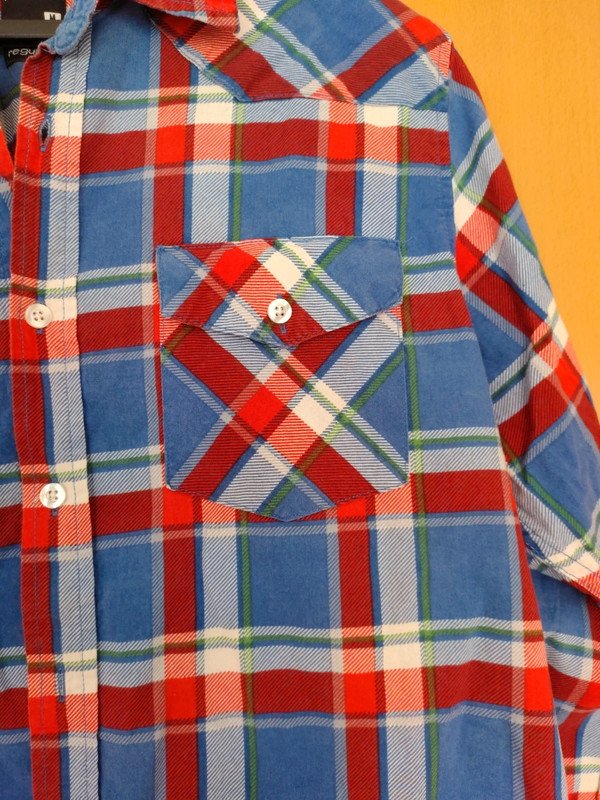 lariertes langarm Hemd Gr.M