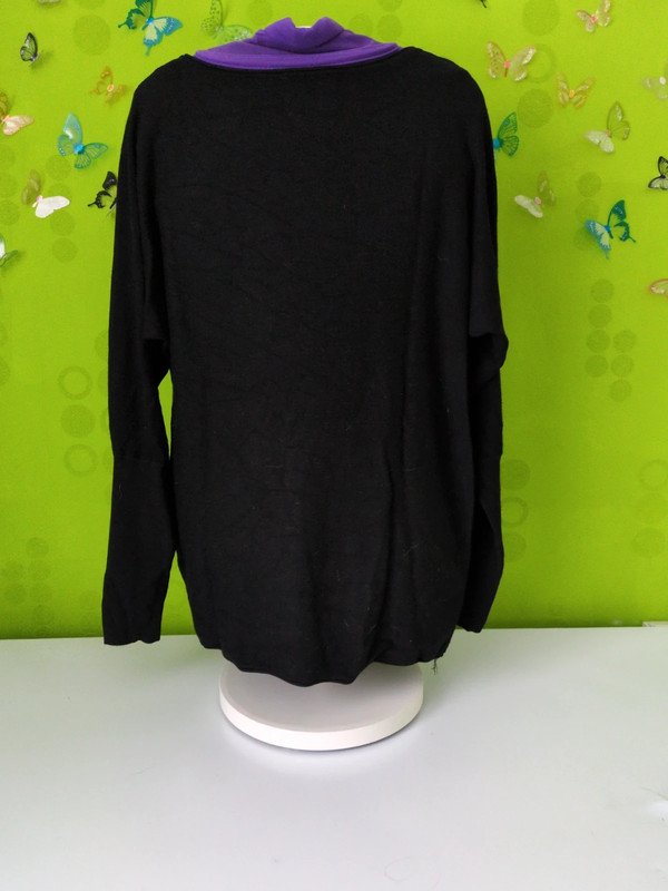 schwarzer Pullover Gr.M
