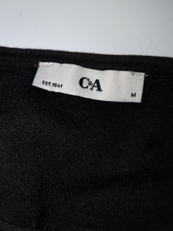 schwarzer Pullover Gr.M