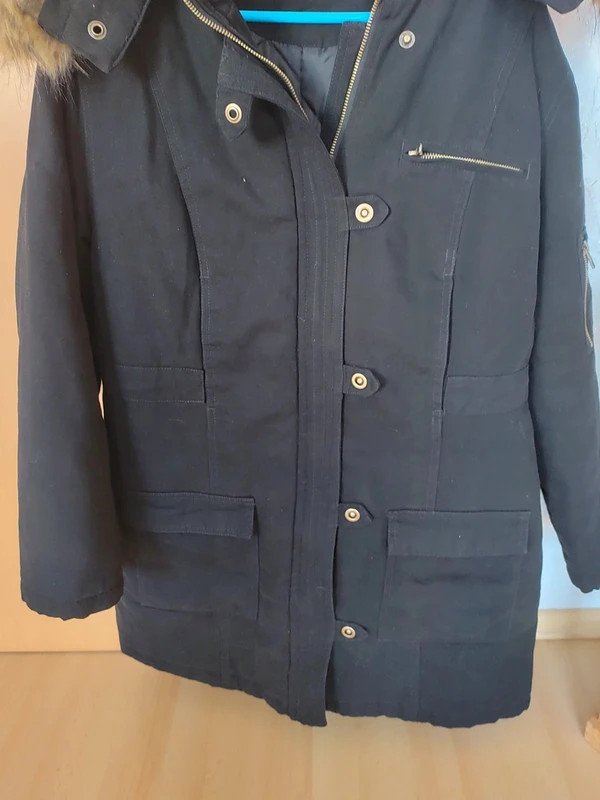 schwarze Jacke Gr.44