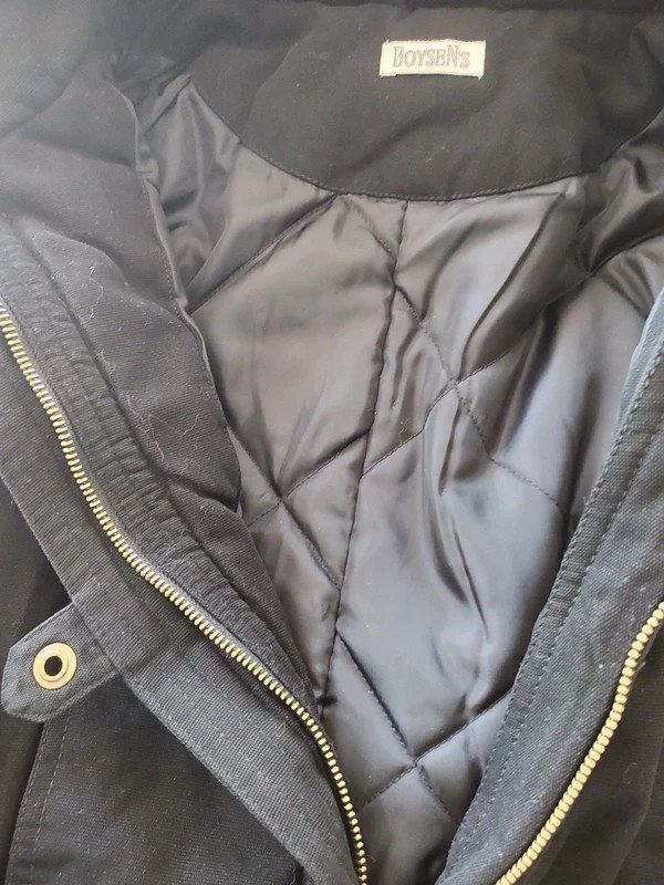 schwarze Jacke Gr.44