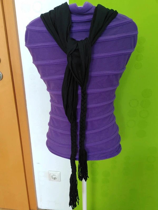 schwarzes Tuch NEU
