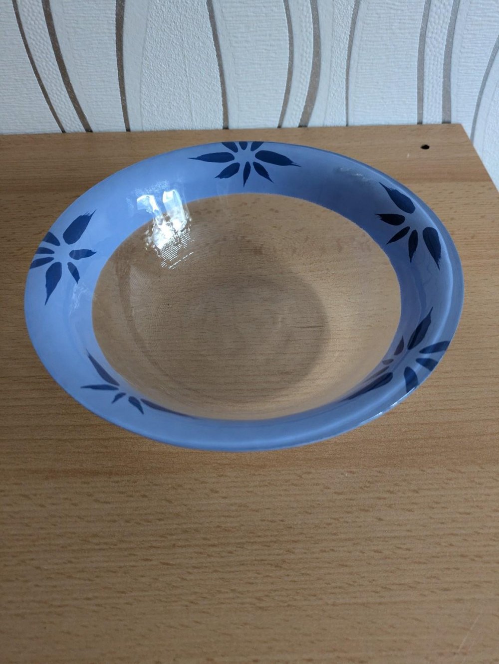 Glasteller und Schale