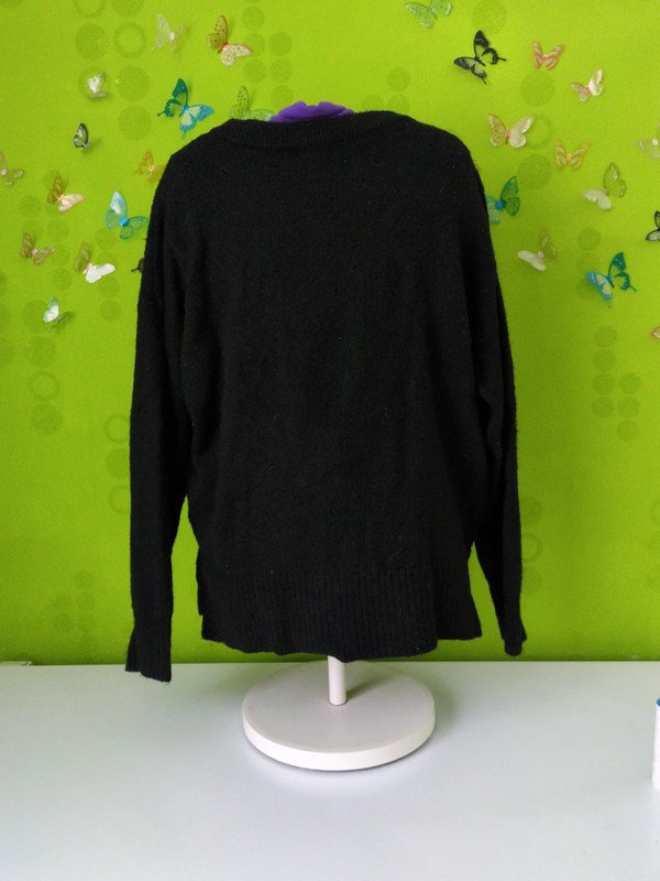 schwarzer Pullover Gr.M
