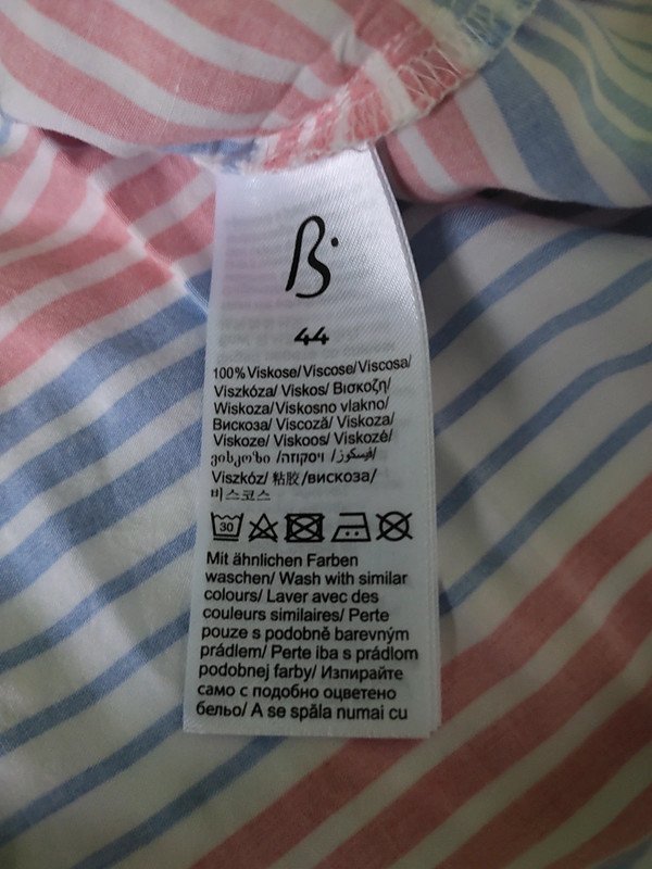 gestreifte Bluse Gr.44
