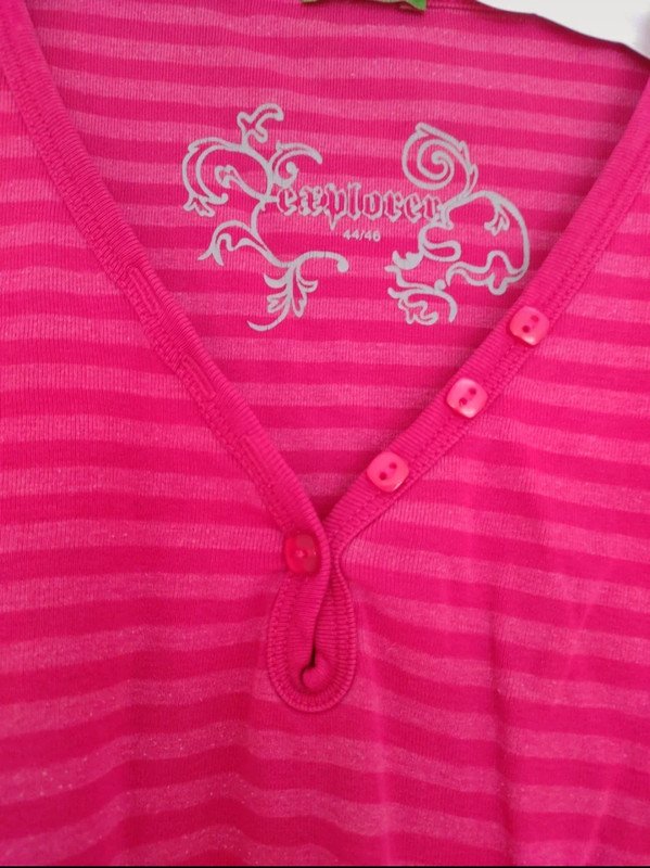 pinkes LA-Shirt Gr.44/46