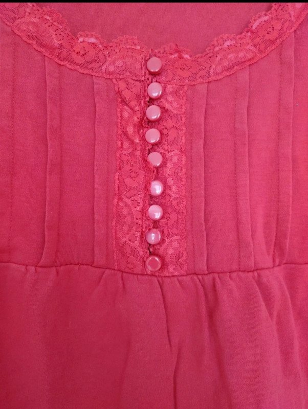 rotes LA-Shirt Gr.44/46 