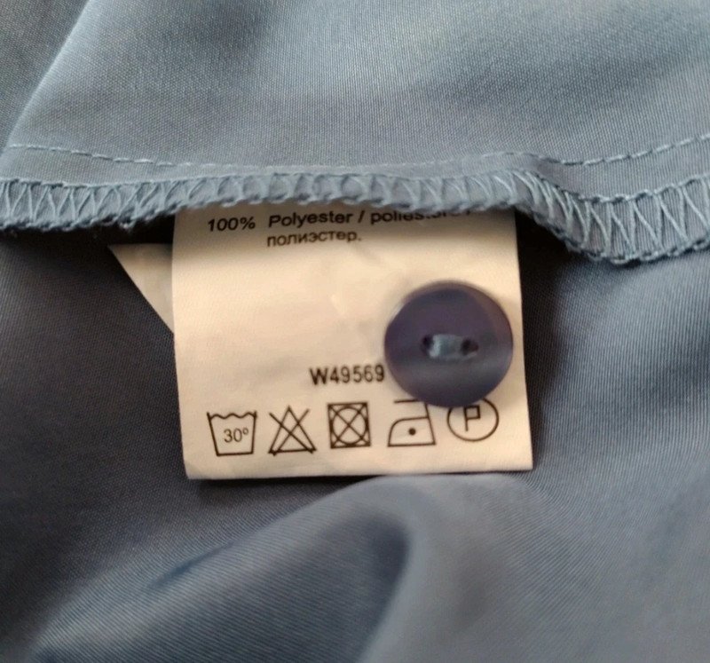 blaue Bluse Gr.48