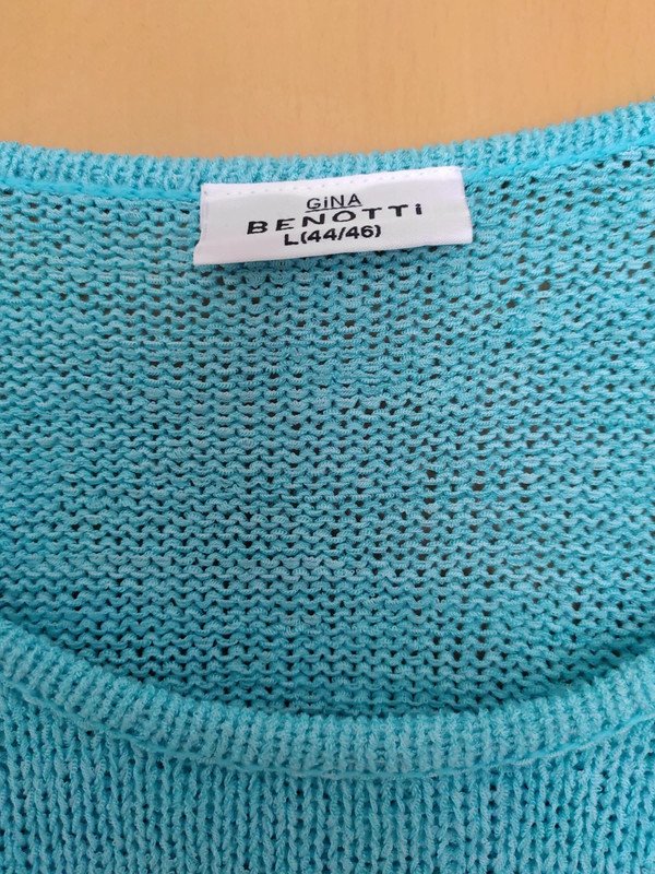 blauer Pulli Gr.44/46 /L