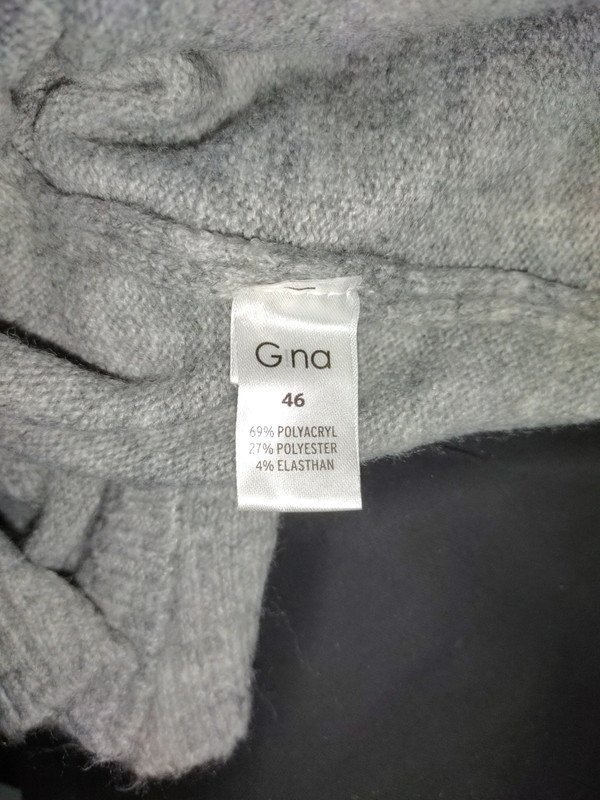 grauer Pullover Gr.46