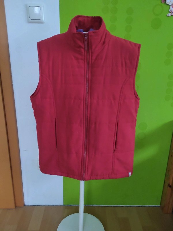 leichte rote Weste Gr.L