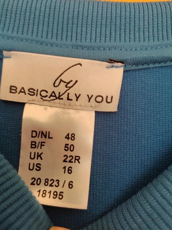 blauer Pullover Gr.48 NEU!