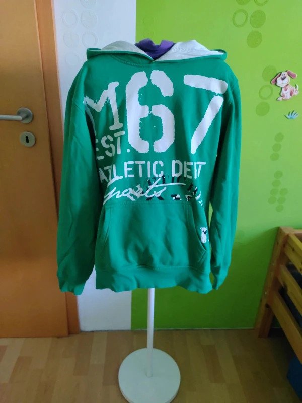 grüner Kapuzenpulli Gr. M