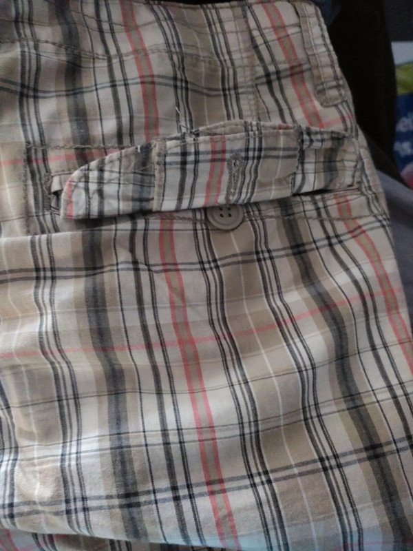 kurze karierte Hose Gr.S
