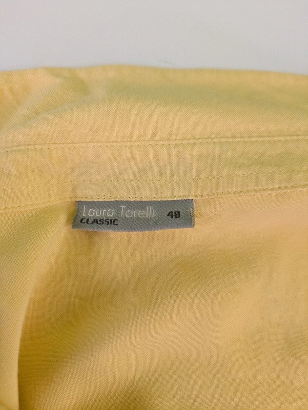 gelbe Bluse Gr.48