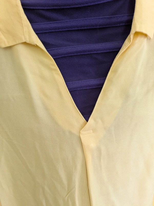 gelbe Bluse Gr.48