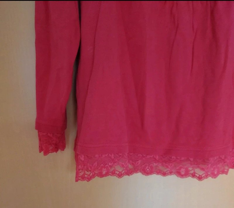 rotes LA-Shirt Gr.44/46 