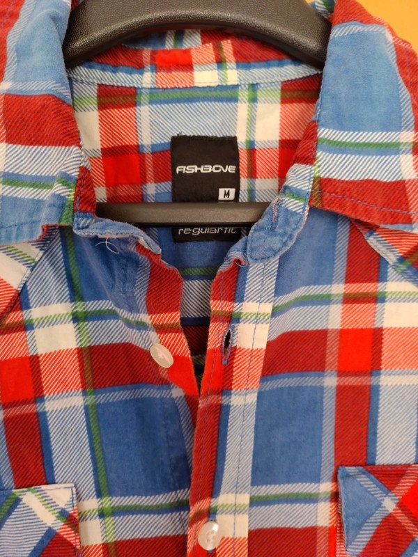 lariertes langarm Hemd Gr.M