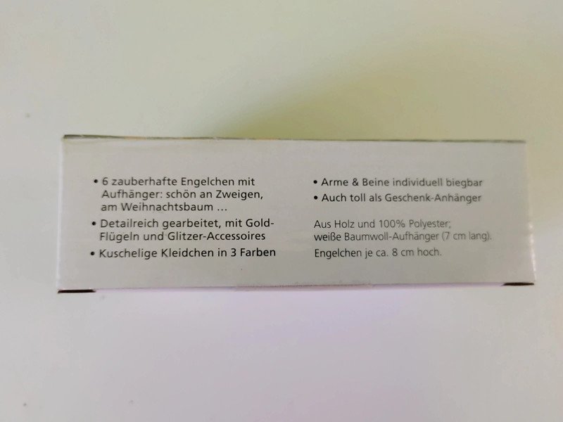 6 süße Dekoanhänger