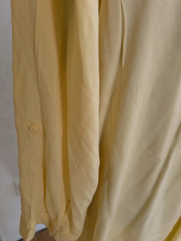 gelbe Bluse Gr.48