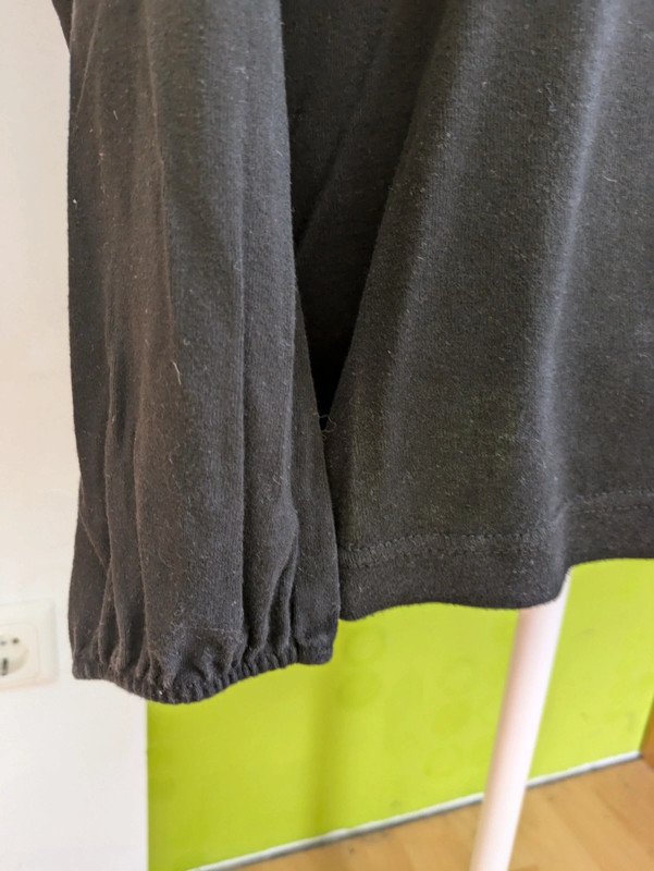 schwarzes Langarmshirt Gr.44/46