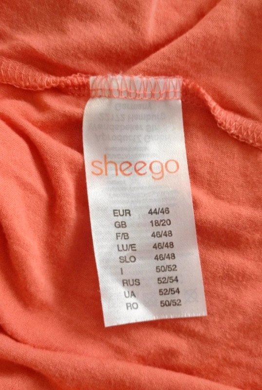 rosa Tshirt mit Pailetten Gr.44/46