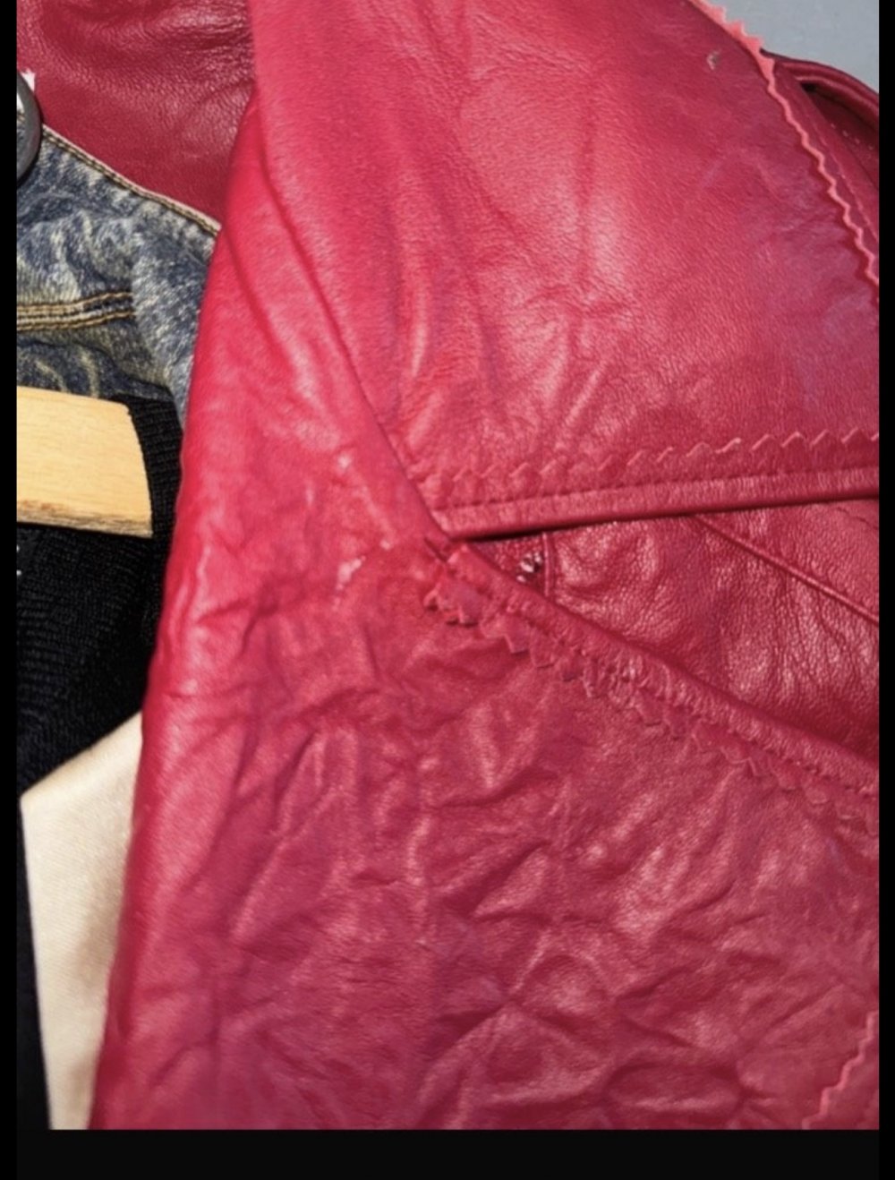 Lederjacke