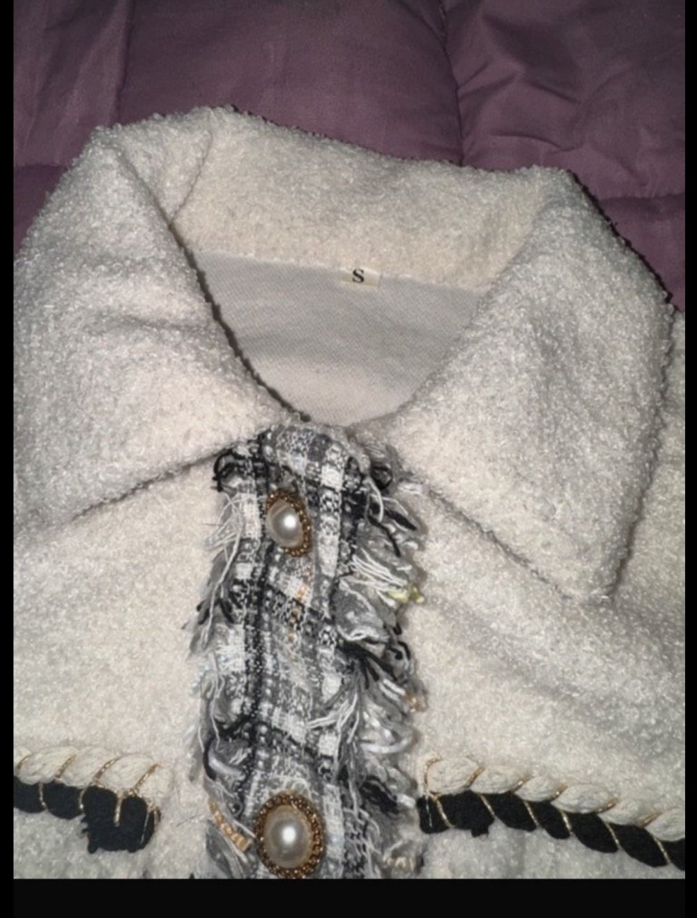 Cropped Teddyjacke