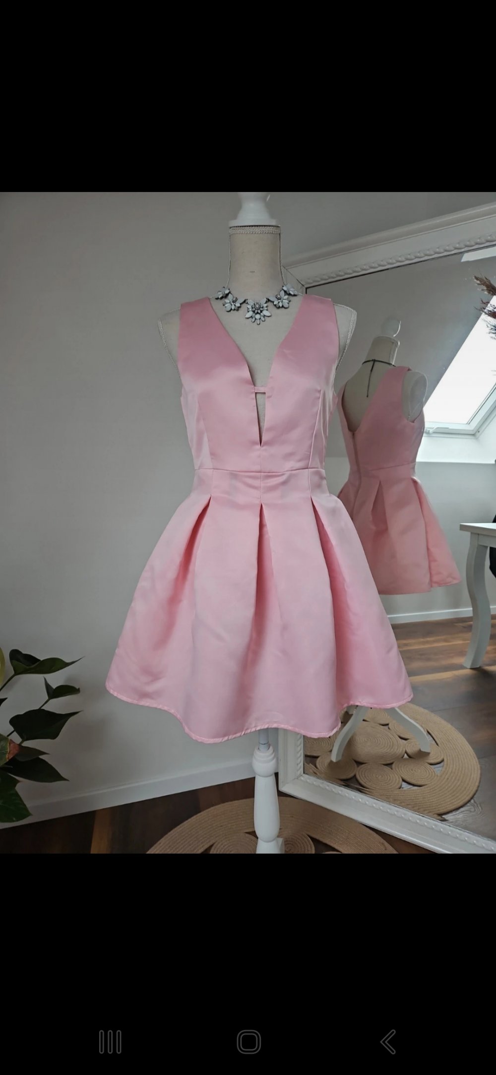 Kleid Hochzeit, Abiball, Trauzeugin rosa