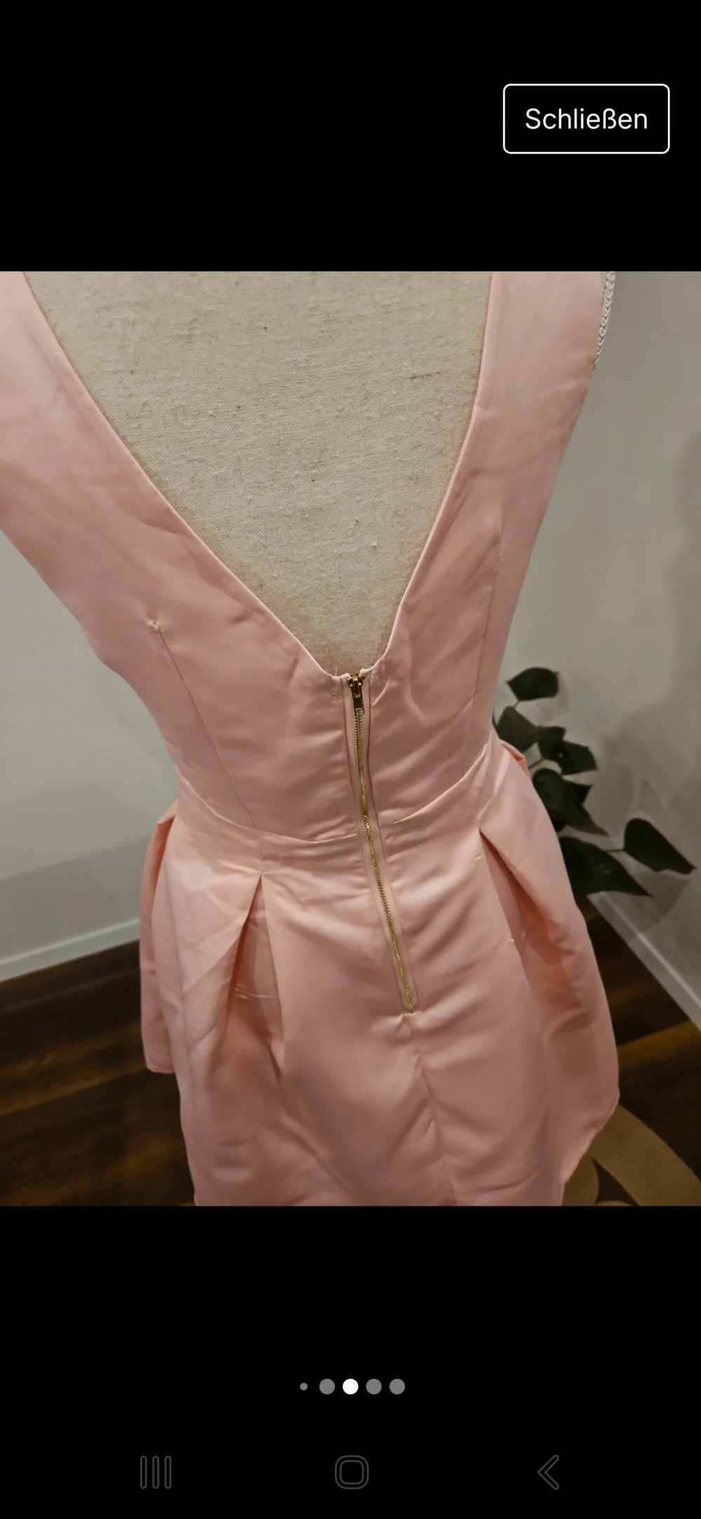 Kleid Hochzeit, Abiball, Trauzeugin rosa