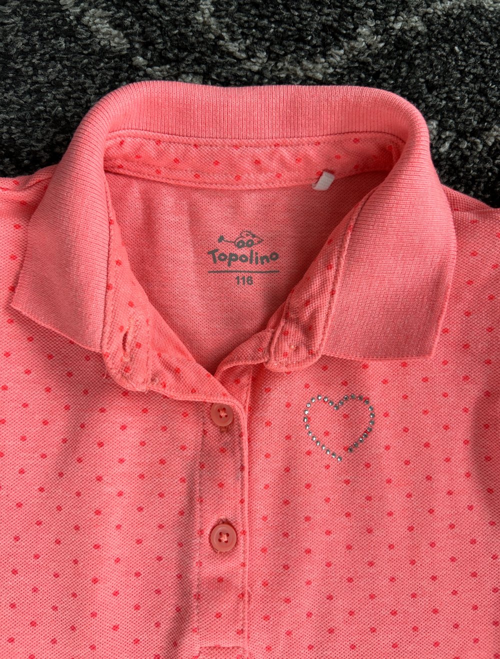Ein sehr schöner Sommerkleid für Mädchen, 100 % Baumwolle, in Korallenfarbe