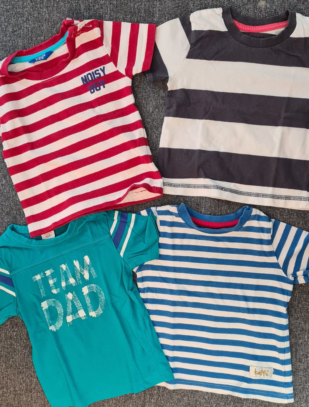 4 T-Shirts in Größe 68