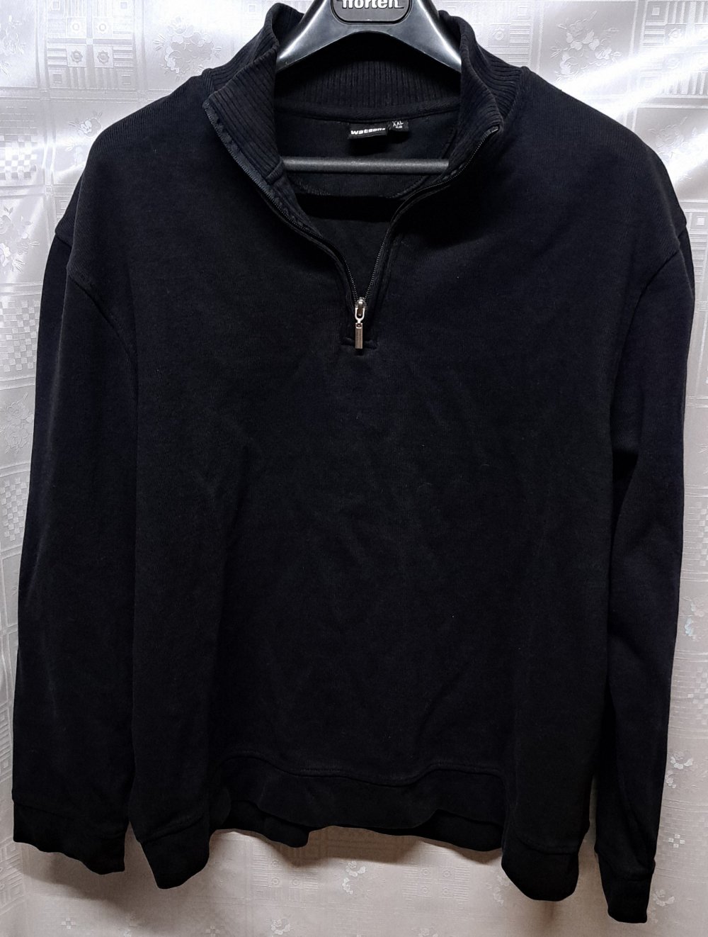 Herrenpullover - Gr. XXL - 58 - schwarz - watsons