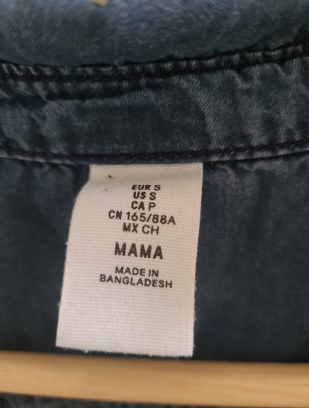 Jeans Sommerkleid - Umstandskleid - H&M - Größe 36