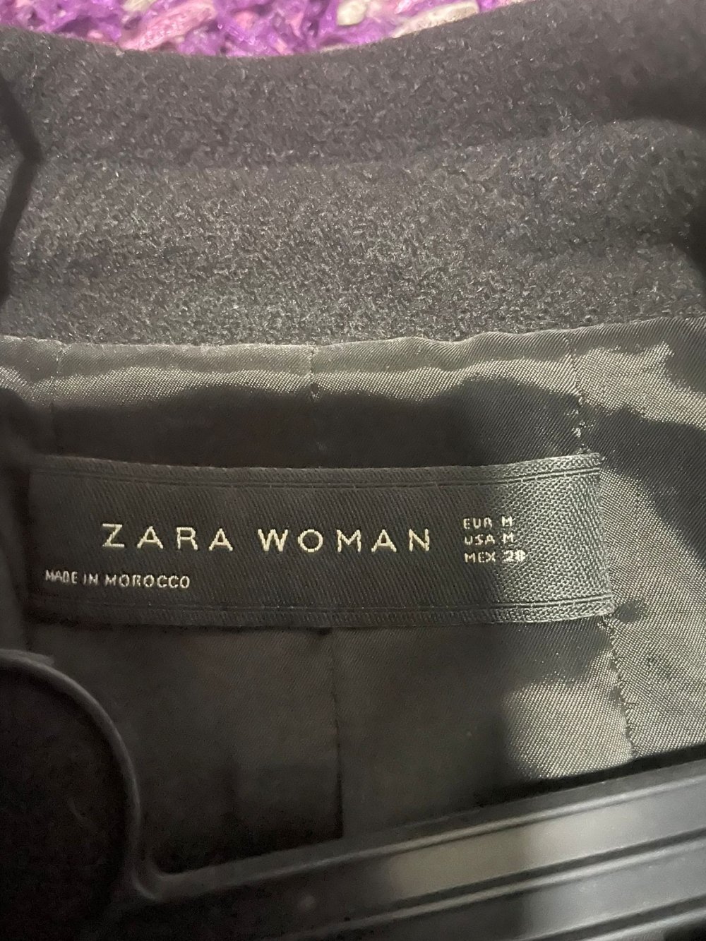 zara jacke