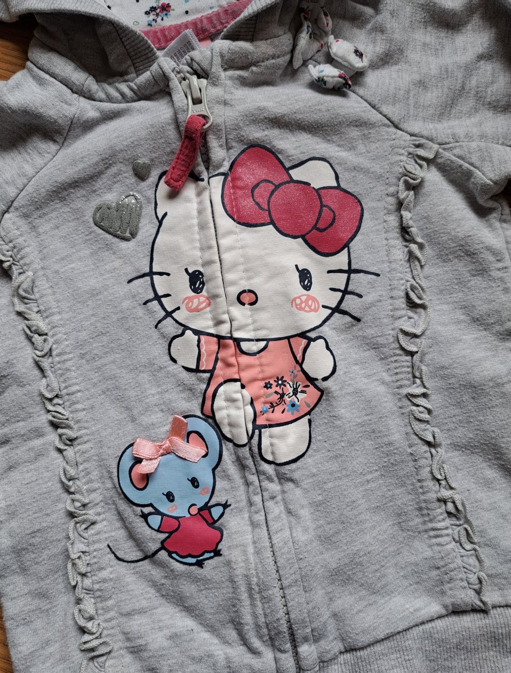 Jacke grau Hello Kitty