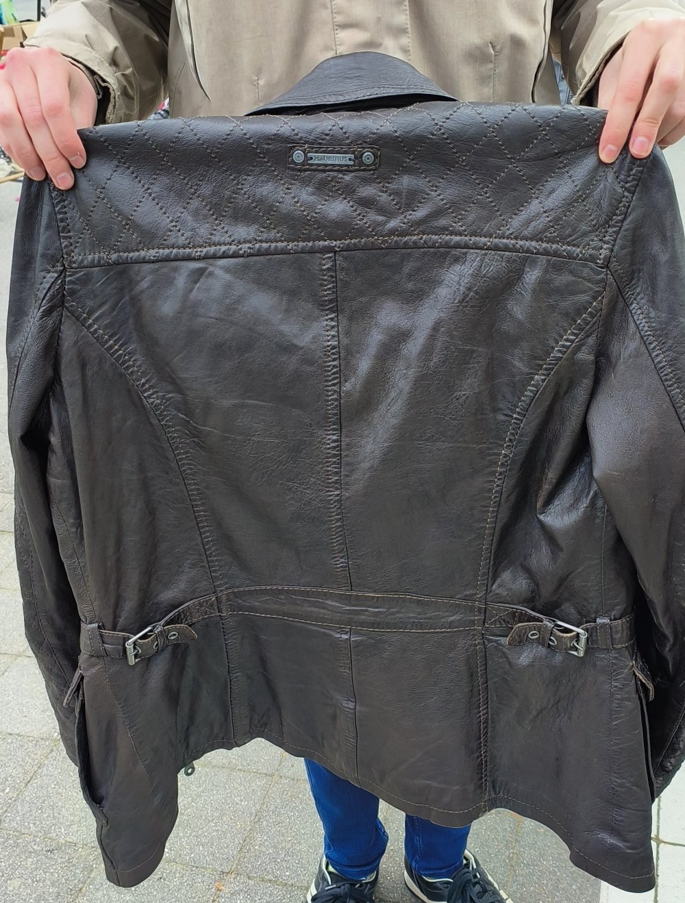 Mauritius Lederjacke Größe 34
