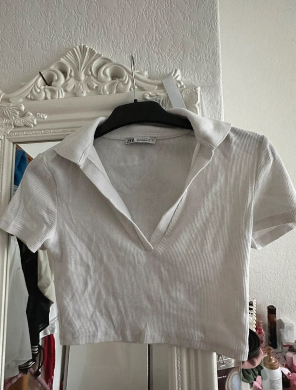 crop top weiß