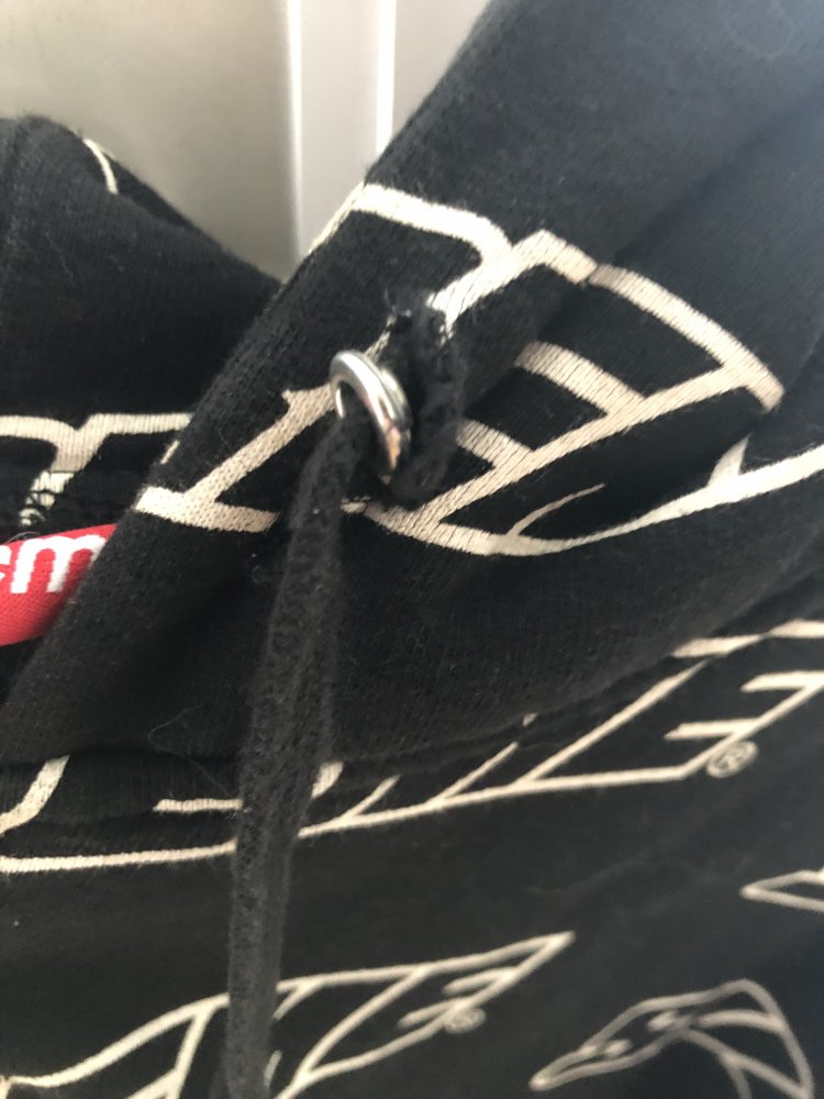 Supreme Repeat Zip Up Hoodie