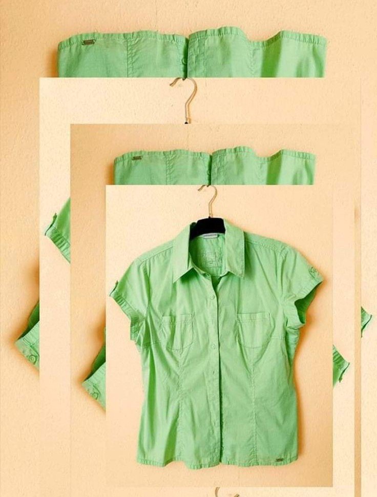 Kurzärmlige Bluse