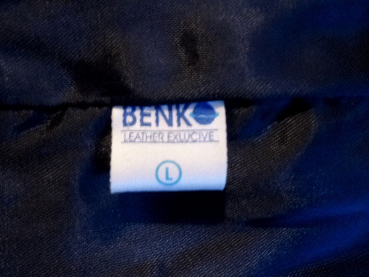 Benk Leather Exclusive Echtlederjacke mit Kapuze gefüttert Kordelzug