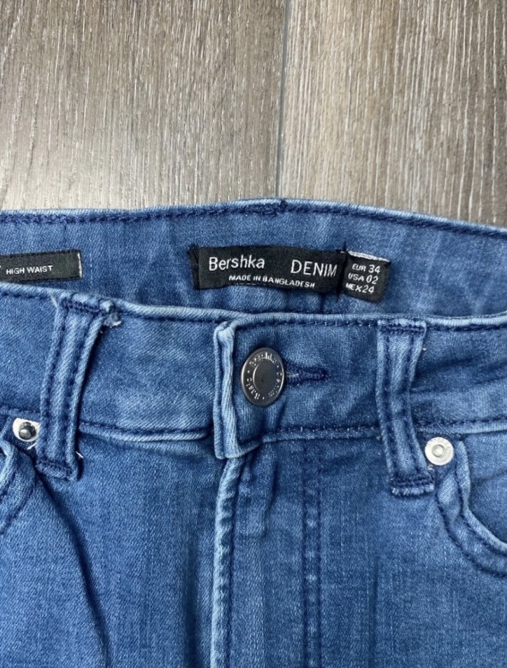 Bershka Jeans Hose Highwaist