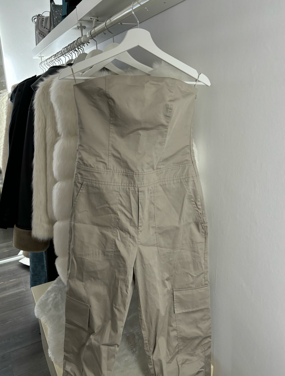 Zara cargo jumpsuit einteiler
