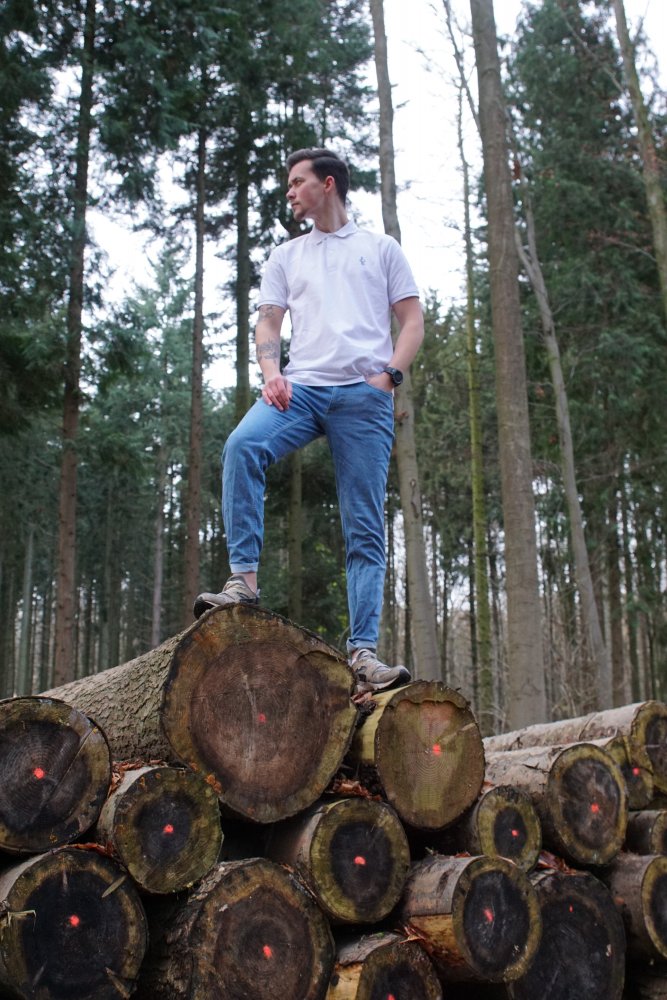 Poloshirt weiß 