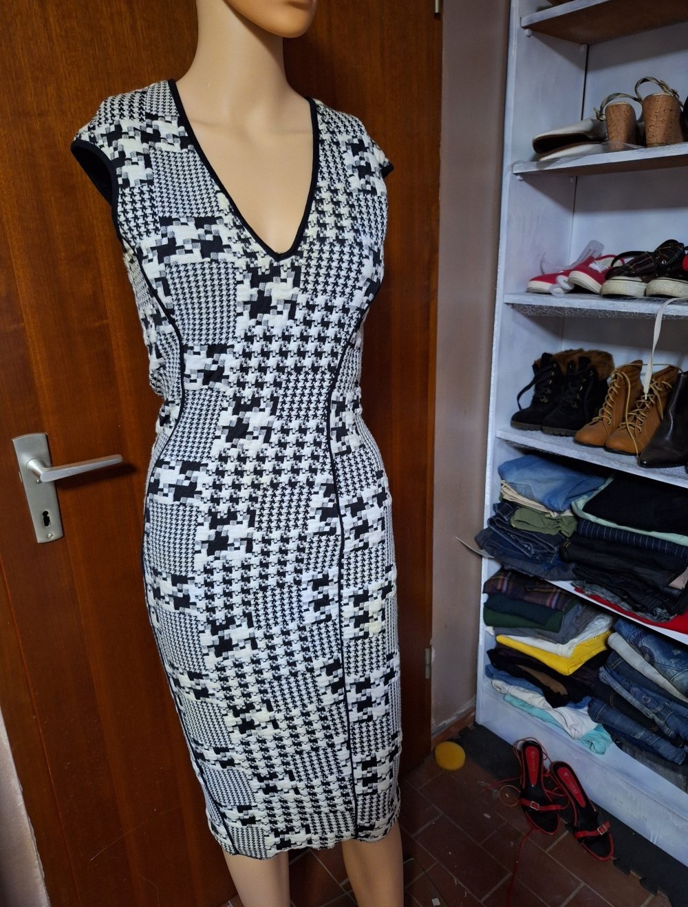 Stiftkleid Etuikleid XS 34