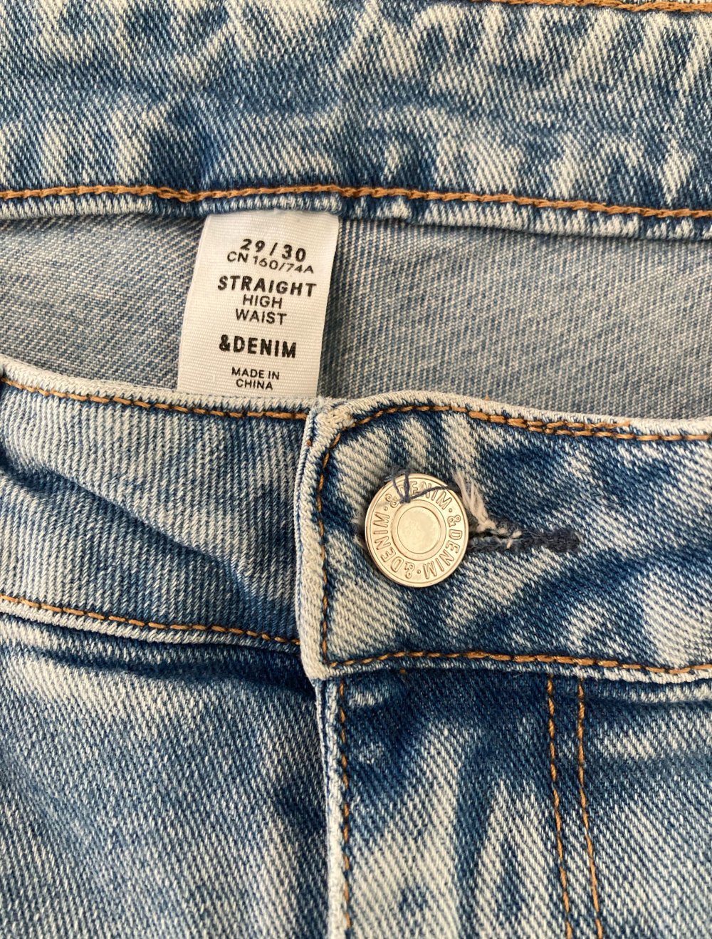 hellblaue Jeans von H&M Gr 29/30