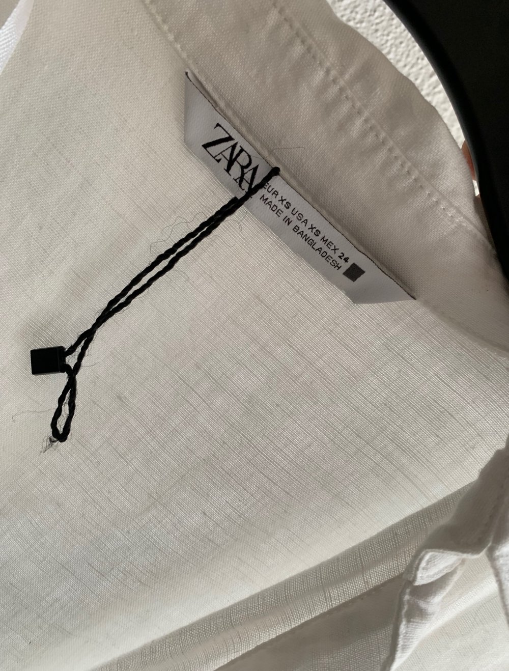 zara Kleid weiss