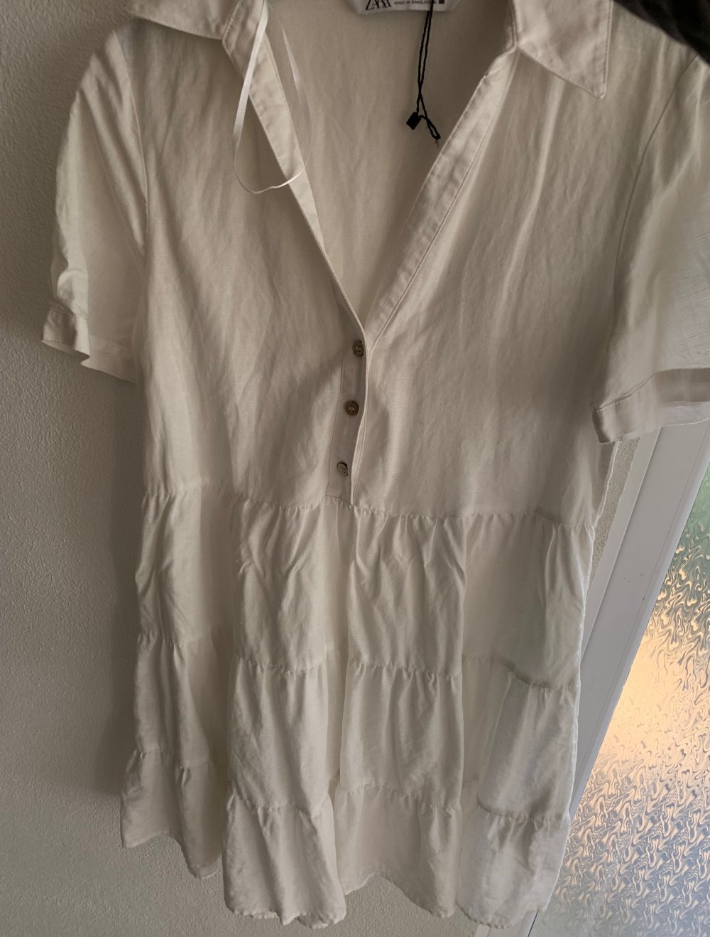 zara Kleid weiss